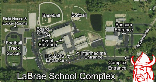 LaBrae Complex Site Map